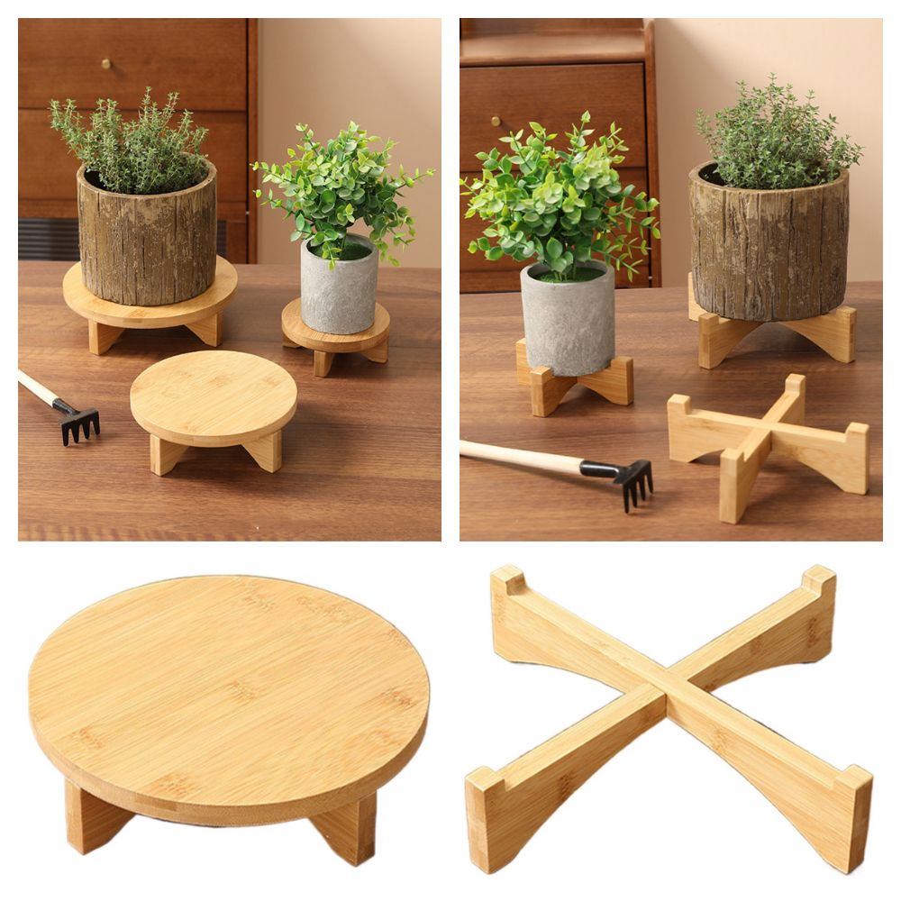 حامل عرض بونساي خشبي، لوازم ال - مراجعة Bonsai Garden Stand وسعره