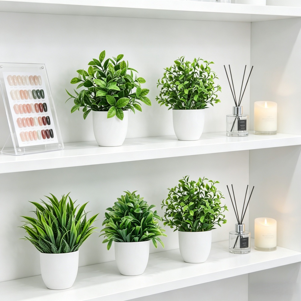 مجموعة من 4 نباتات اصطناعية صغ - مراجعة Bonsai Garden Accessories وسعره