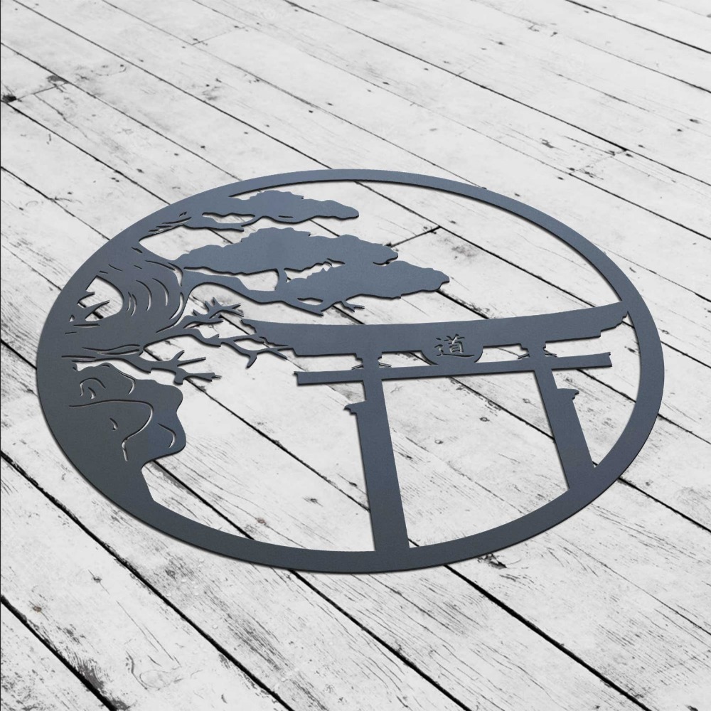ديكور جداري معدني على شكل شجرة - مراجعة Bonsai Garden Wall وسعره